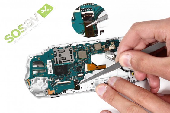 Guide photos remplacement carte mère PSP 3000 (Etape 43 - image 1)