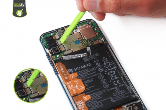 Guide photos remplacement carte mère Huawei P30 Lite (Etape 14 - image 3)