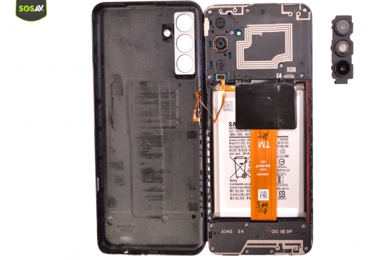 Guide photos remplacement batterie Galaxy A04s (Etape 5 - image 3)