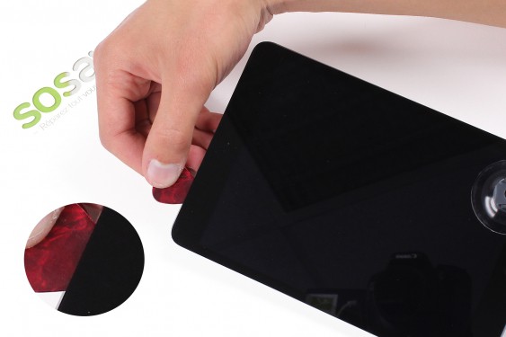 Guide photos remplacement vitre tactile et bouton home iPad Mini 3 WIFi (Etape 5 - image 2)