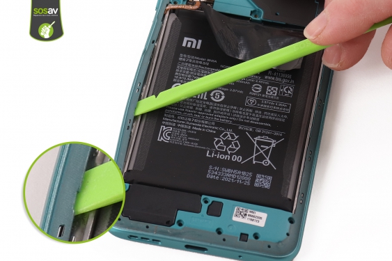 Guide photos remplacement nappe power Redmi Note 10 5G (Etape 9 - image 1)