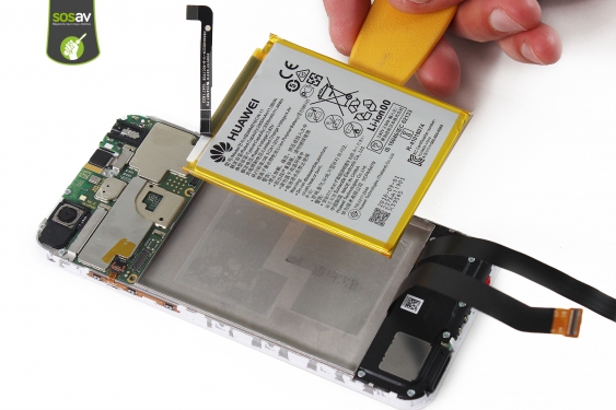 Guide photos remplacement batterie Huawei Y6 2018 (Etape 12 - image 4)