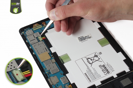 Guide photos remplacement vibreur Galaxy Tab A 9,7 (Etape 9 - image 1)