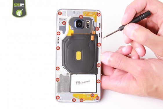 Guide photos remplacement teardown Samsung Galaxy S6 Edge + (Etape 4 - image 2)