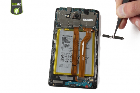 Guide photos remplacement connecteur de charge Huawei Mate 8 (Etape 9 - image 2)