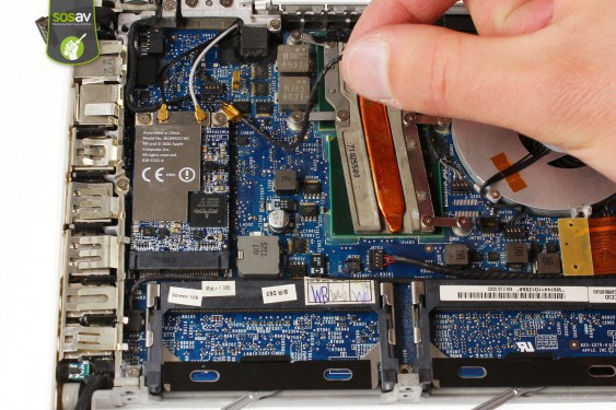 Guide photos remplacement connecteur batterie Macbook Core 2 Duo (A1181 / EMC2200) (Etape 11 - image 2)