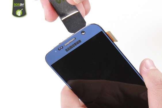 Guide photos remplacement connecteur de charge Samsung Galaxy S6 (Etape 22 - image 3)