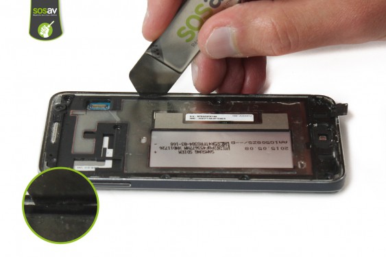 Guide photos remplacement batterie Galaxy A3 (Etape 16 - image 3)