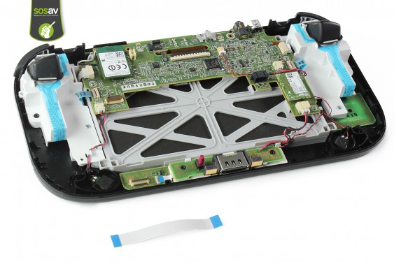 Guide photos remplacement nappe de liaison des boutons du bas Gamepad Wii U (Etape 15 - image 1)