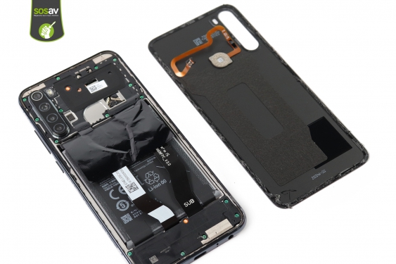 Guide photos remplacement vibreur Redmi Note 8T (Etape 7 - image 1)
