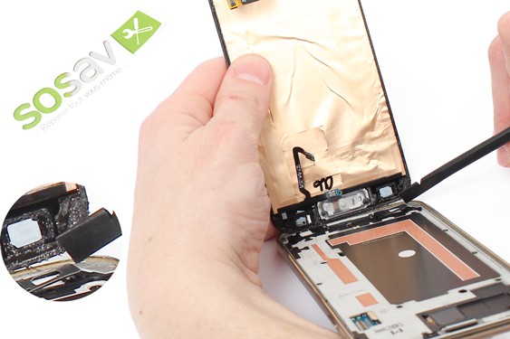 Guide photos remplacement connecteur de charge Samsung Galaxy S5 (Etape 18 - image 3)