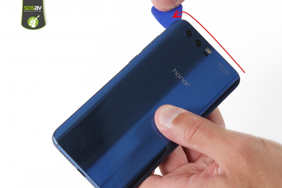 Guide photos remplacement nappe connecteur de charge Honor 9 (Etape 5 - image 3)