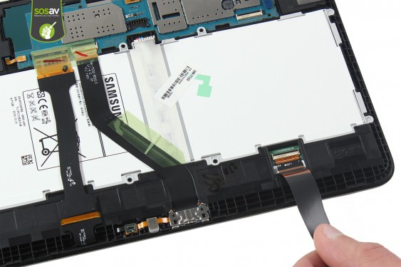 Guide photos remplacement nappe écran lcd Galaxy Tab 4 10.1 (Etape 10 - image 3)