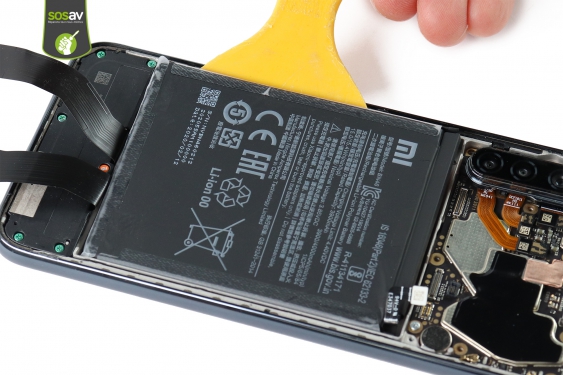 Guide photos remplacement batterie Redmi Note 8T (Etape 13 - image 2)