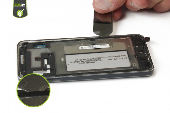 Guide photos remplacement vibreur Galaxy A3 (Etape 16 - image 2)