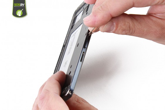 Guide photos remplacement nappe connecteur de charge Samsung Galaxy A7 (Etape 18 - image 4)