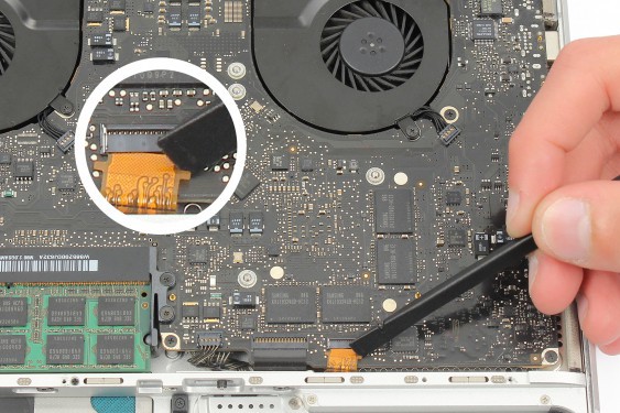 Guide photos remplacement radiateur du processeur et de la carte graphique MacBook Pro 15" Fin 2008 - Début 2009 (Modèle A1286 - EMC 2255) (Etape 11 - image 3)