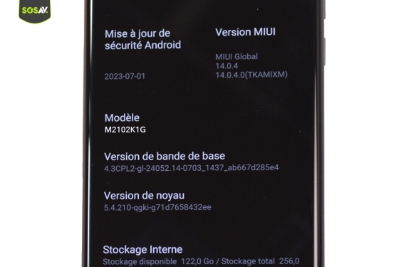 Guide photos remplacement connecteur de charge Xiaomi Mi 11 Ultra (Etape 1 - image 2)