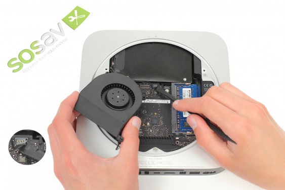 Guide photos remplacement bloc d'alimentation Mac Mini Late 2012 (Etape 10 - image 2)