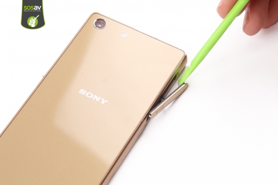 Guide photos remplacement ecran Xperia M5 (Etape 2 - image 2)