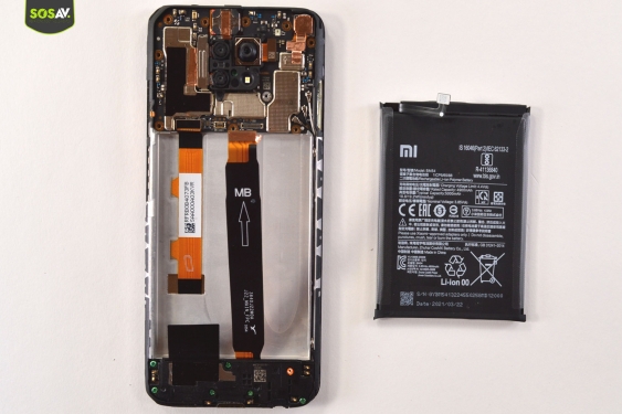 Guide photos remplacement batterie Redmi Note 9T (Etape 10 - image 2)