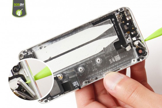 Guide photos remplacement nappe power, vibreur & volume iPhone 5S (Etape 26 - image 2)