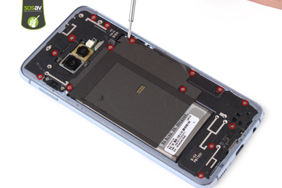 Guide photos remplacement batterie Galaxy S10e (Etape 8 - image 2)