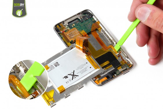 Guide photos remplacement bouton power iPod Touch 3e Gen (Etape 13 - image 1)