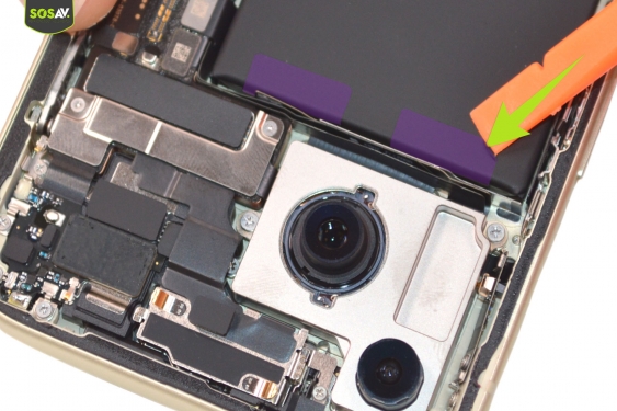 Guide photos remplacement batterie iPhone 15 (Etape 6 - image 1)