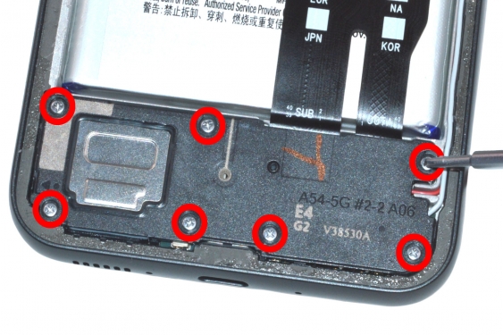 Guide photos remplacement connecteur de charge Galaxy A54 (Etape 6 - image 1)