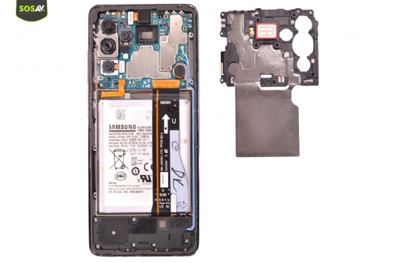 Guide photos remplacement connecteur de charge Galaxy A52s (Etape 5 - image 3)