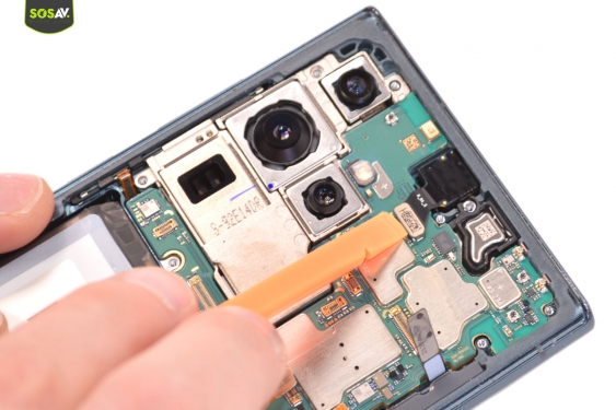 Guide photos remplacement caméra arrière / carte mère Galaxy S22 Ultra (Etape 18 - image 1)