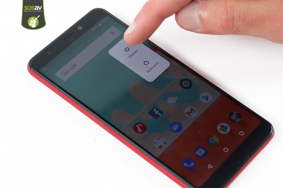 Guide photos remplacement ecran Wiko View Go (Etape 1 - image 2)