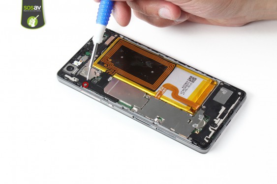 Guide photos remplacement carte mère Huawei P8 Lite (Etape 12 - image 2)