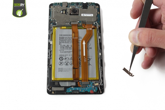 Guide photos remplacement haut-parleur externe Huawei Mate 8 (Etape 12 - image 2)
