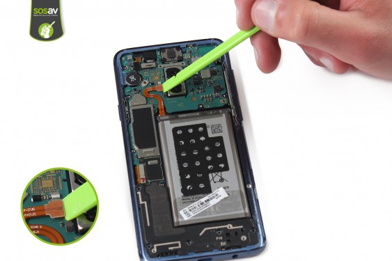 Guide photos remplacement capteur proximité et luminosité Galaxy S9+ (Etape 12 - image 1)