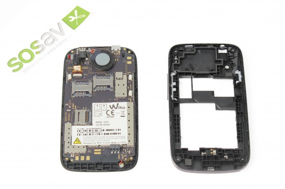 Guide photos remplacement vitre tactile  Wiko Ozzy (Etape 9 - image 4)