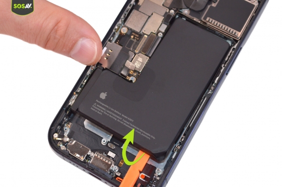 Guide photos remplacement batterie iPhone 15 Pro (Etape 10 - image 2)