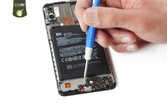 Guide photos remplacement connecteur de charge Redmi Note 5 (Etape 18 - image 1)