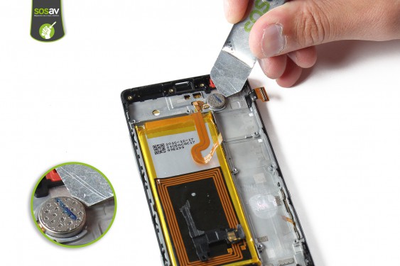 Guide photos remplacement vibreur Huawei P8 Lite (Etape 24 - image 1)