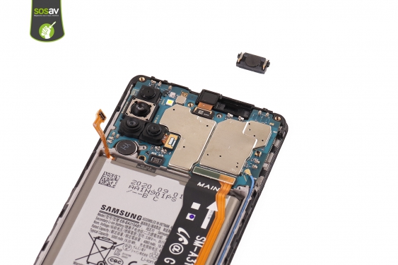 Guide photos remplacement haut-parleur interne Galaxy A31 (Etape 11 - image 1)