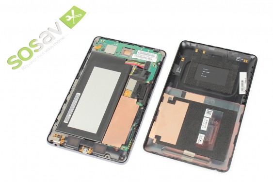 Guide photos remplacement coque arrière Nexus 7 1ère Génération (Etape 4 - image 1)