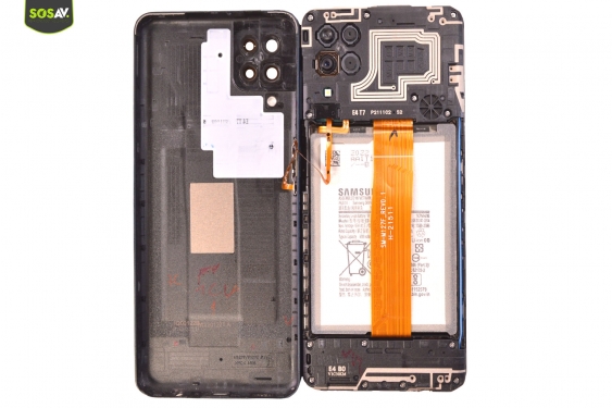 Guide photos remplacement batterie Galaxy M12 (Etape 3 - image 5)