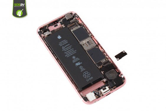 Guide photos remplacement nappe power, vibreur, volume, flash et micro externe iPhone 6S (Etape 11 - image 4)