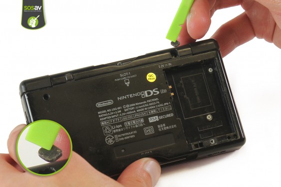 Guide photos remplacement antenne wifi Nintendo DS Lite (Etape 7 - image 3)