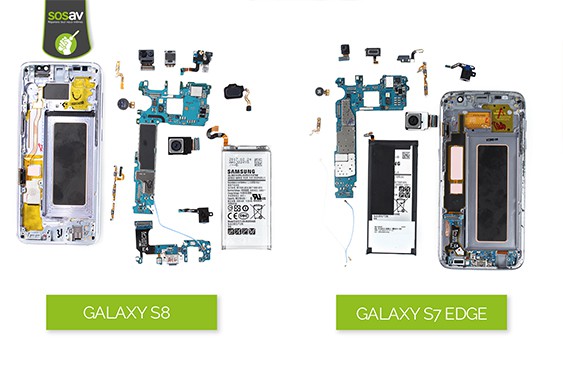 Guide photos remplacement démontage complet Samsung Galaxy S8  (Etape 16 - image 1)