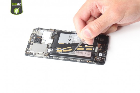 Guide photos remplacement nappe de liaison du connecteur de charge OnePlus 3 (Etape 12 - image 2)