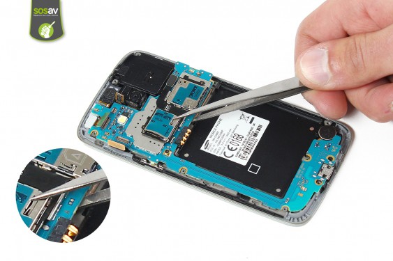 Guide photos remplacement ecran lcd et vitre tactile Samsung Galaxy Core 4G (Etape 8 - image 3)