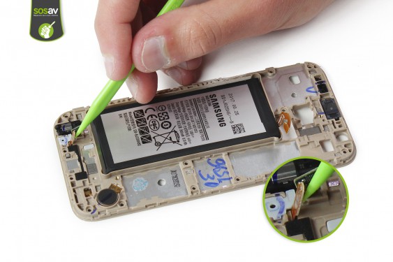 Guide photos remplacement nappe bouton home et retour  (Etape 25 - image 2)