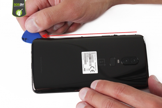 Guide photos remplacement connecteur de charge OnePlus 6 (Etape 6 - image 2)